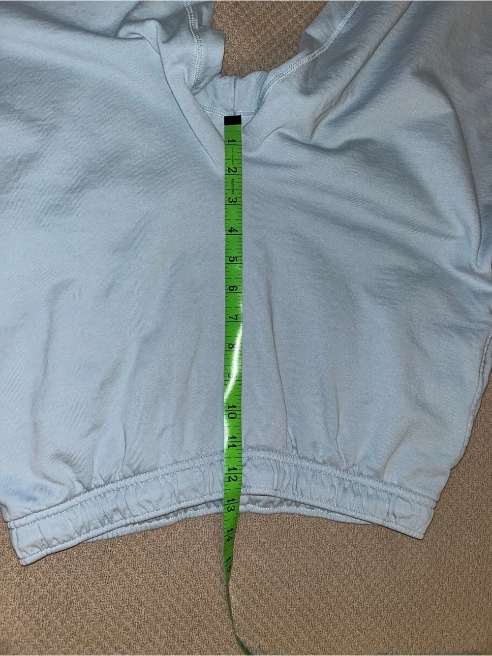 Aritzia Mega Fit Airy Terry Sweatfleece Sweatpants in Dew Blue Size Medium - Picture 7 of 10